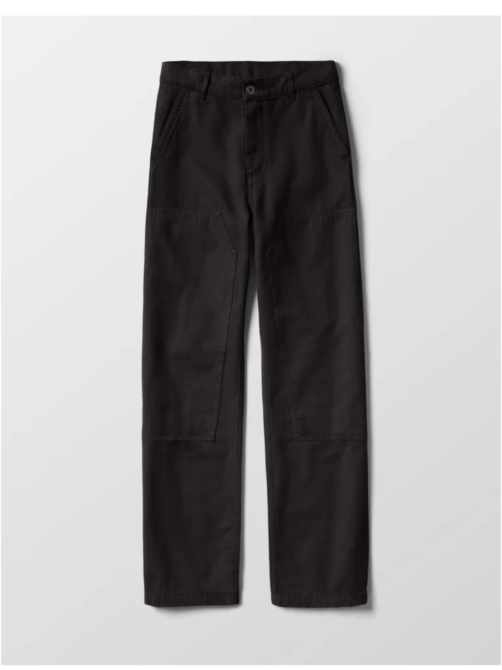 Aether Natalie Double Knee Utility Pants Black Color, Size 4 USA NWT